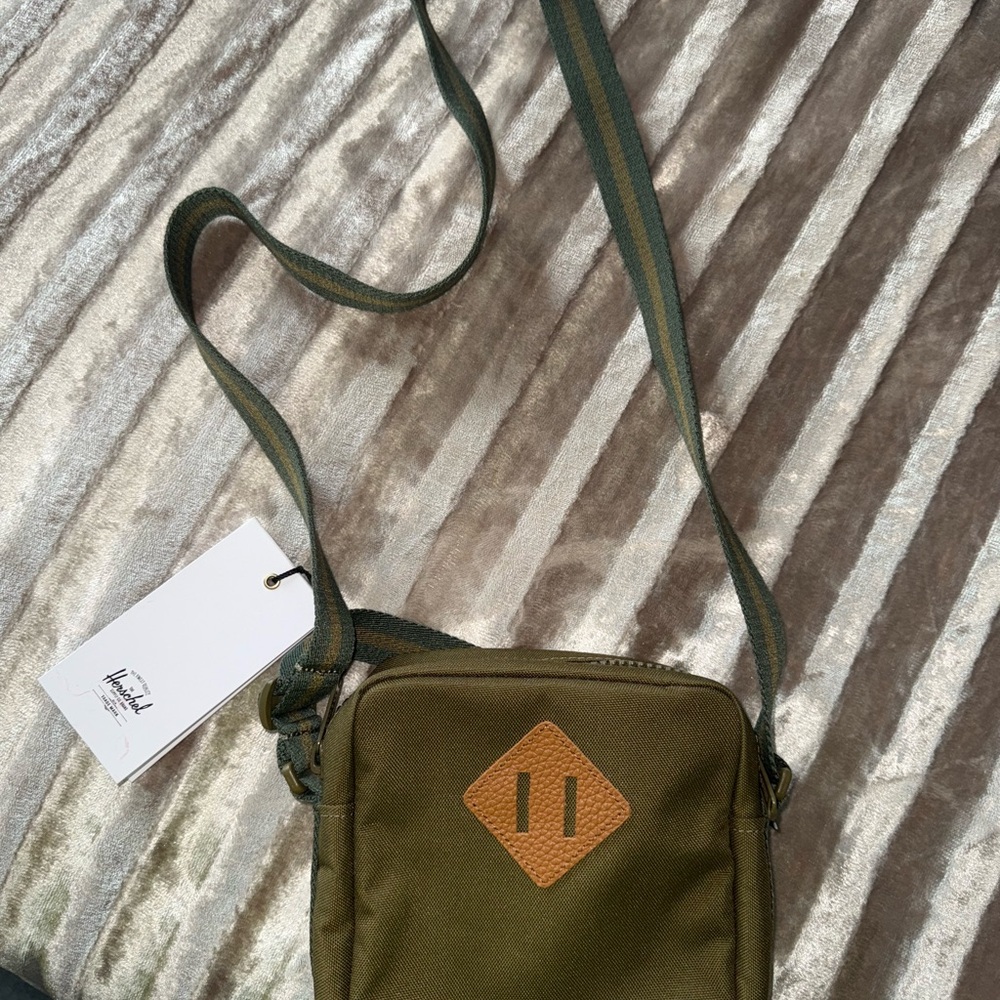 Olive Green Crossbody Bag